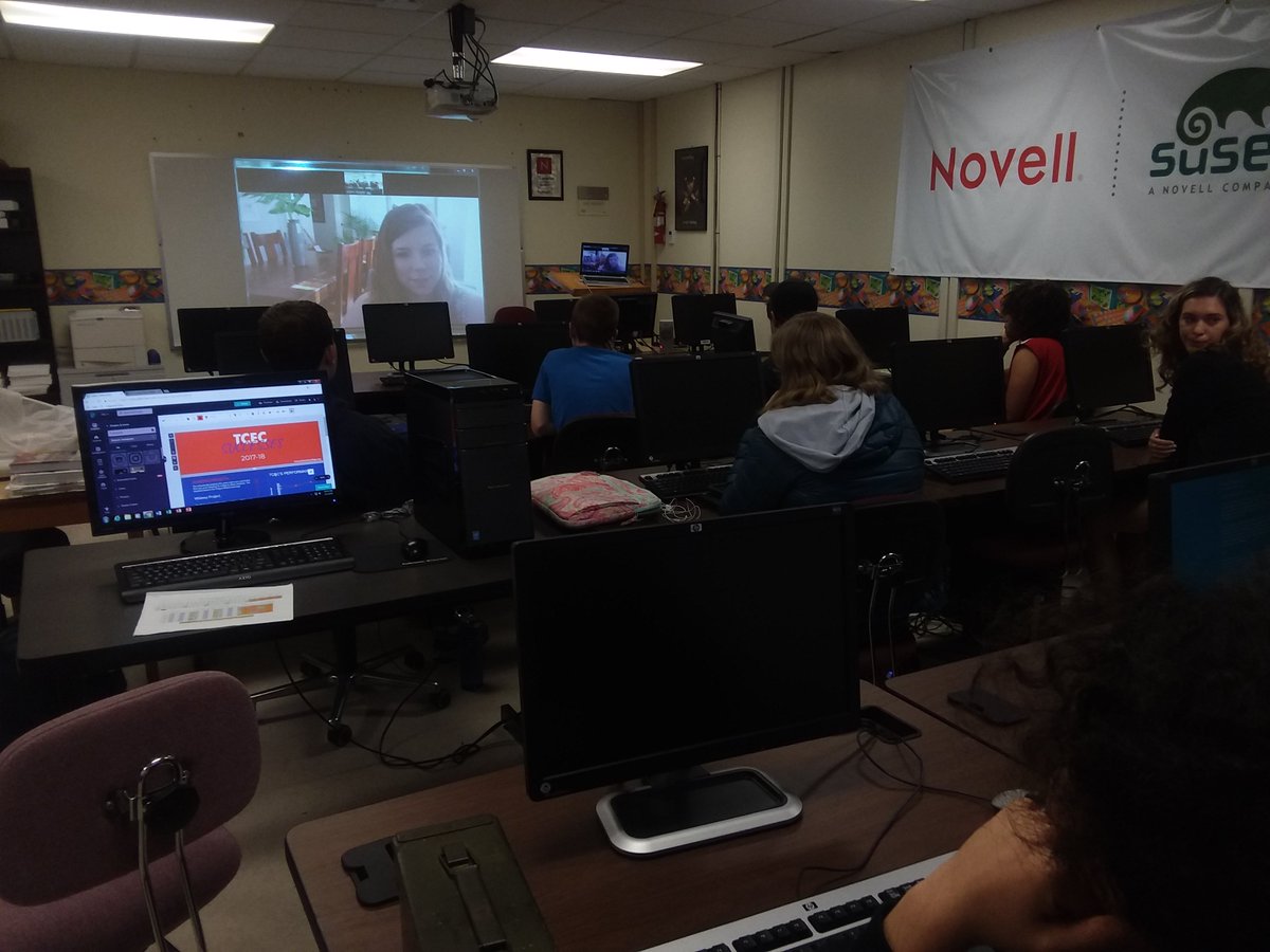 adamhaigler's tweet image. Students @TCECHS working on a #PBL project called Makespace, where they are building furniture for our new #makerspace learn how to use a chop saw. Earlier in the day, students in my media makers class videoconferenced with @ForYourParty VP of biz development. #opensourcelearning