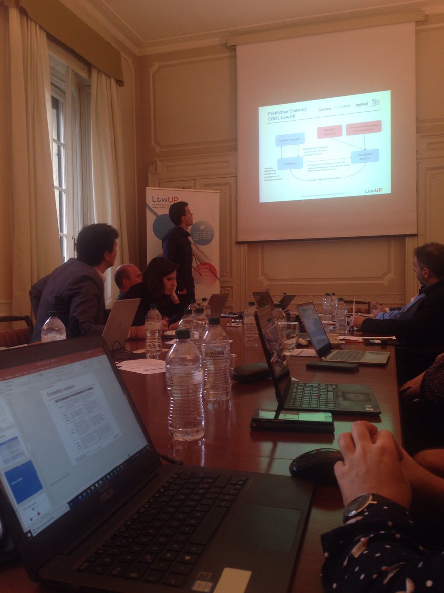 lowup_h2020's tweet photo. @CARTIFCT reps discuss the Cool-LowUP solutions during #LowUP3rdTechnicalMeeting #LowUPPartners https://t.co/Gek1co7W6d