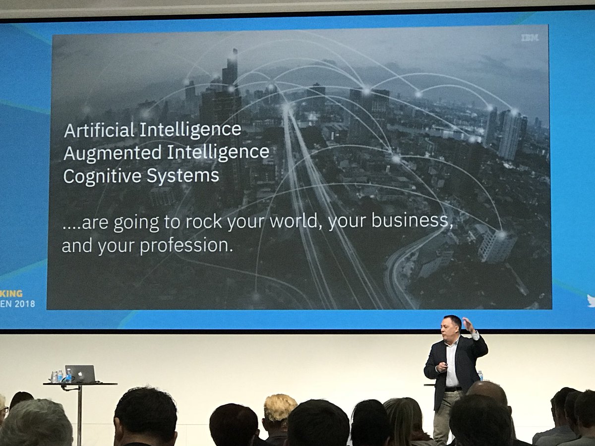 flemmingsteen's tweet photo. Derick Wiesner fra IBM fortæller om data og Watson: “It’s a great time to be alive”. Gælder i hvert fald også for os, der arbejder for velfungerende markeder og høj forbrugervelfærd midt i en turboladet digital udvikling #customerisking #dkhandel #kfst https://t.co/M0N9qaj7fn