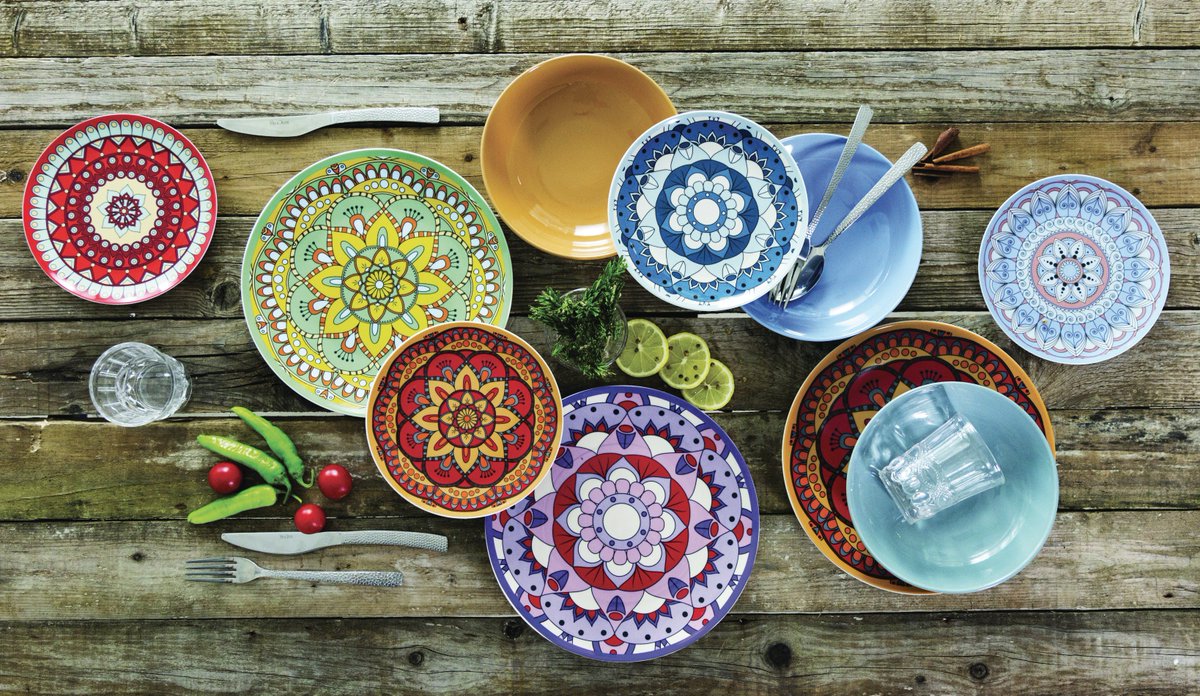 Servizio Cala Saona: un viaggio tra decori d'ispirazione iberica e colori ricchi di personalità. Scopri di più 👉 bit.ly/2rgoTMl #villadestehometivoli #love #home