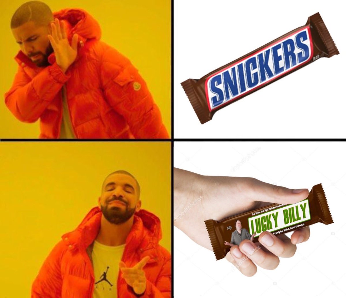 Don’t eat that nut filled garbage! Enjoy just a touch of #pretzel. <a href="/SNICKERS/">SNICKERS</a>, WE OUT HERE! <a href="/SteveAndKyle/">Steve & Kyle Podcast</a> Confectionary Cooperative is the future!