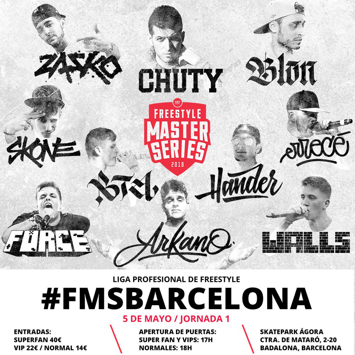 Eude_Oficialazo's tweet photo. 🔄RT QUIEN QUIERA STREAMING DE LA VUELTA DE LA FMS!
Este Sábado en Barcelona! 😱 https://t.co/p4sVJ6qADr