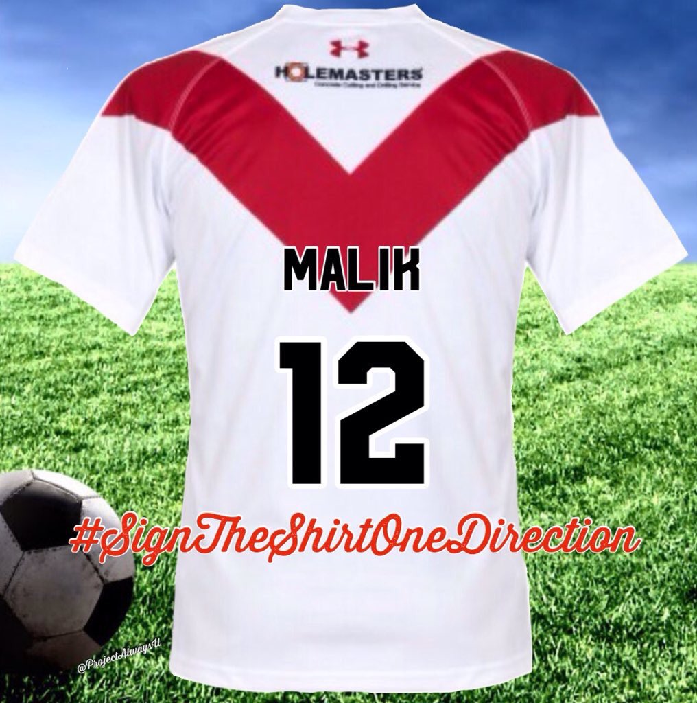 AirdrieTrust's tweet photo. #SignTheShirtOneDirection @zaynmalik We’re hoping to reunite 1D for two great causes @ShiningStarsASN and The Diamond Sensory Room please sign an @AirdrieoniansFC shirt to be auctioned and raise money for two local Autistic groups. https://t.co/LKfnGlhsjz
