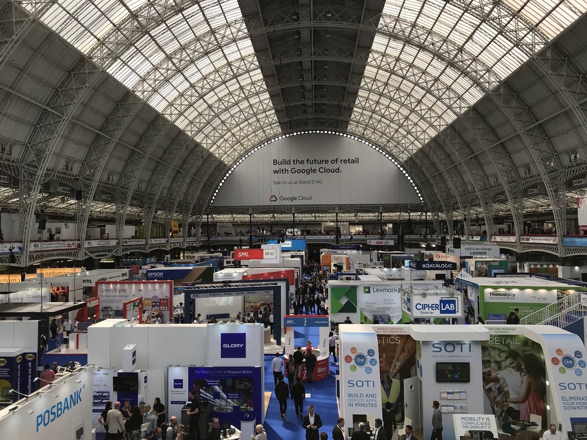 Visiting @rbtexpo to exchange about all the innovative trends of the #retail market. #RBTE2018 #EURECAM #PeopleCounting #3Dsensor