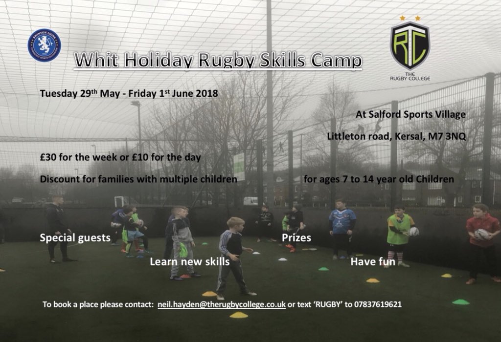 SwintonLionsCSF's tweet photo. Whit Holiday Skills Camp 🏉🏉🏉 https://t.co/VHR3iOgH9U