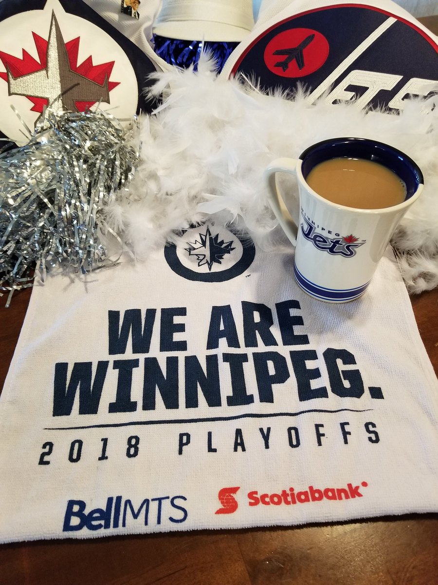 Get your GAME DAY Started! Game 4 #StanleyCupPlayoffs #WeAreWinnipeg #GoJetsGo