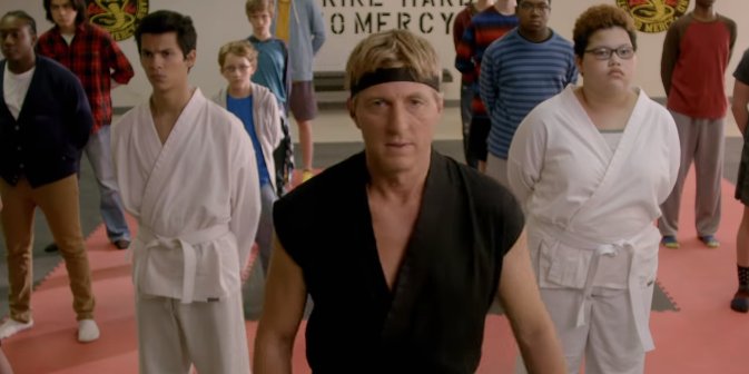 BusinessInsider's tweet image. If you loved &apos;Karate Kid&apos; you need to watch &apos;Cobra Kai&apos; on YouTube Red read.bi/2rjgbvR