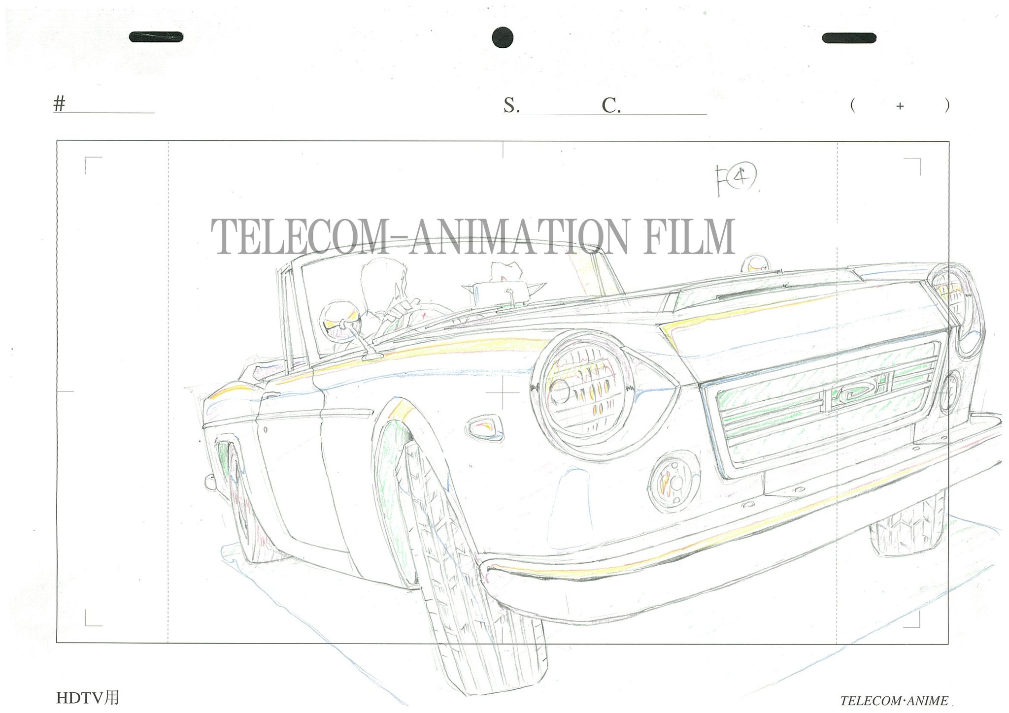 づきたろー A Twitter ルパン三世part5 飛行機や銃の類は程良くデフォルメされているが ルパンでカーマニア始めた身としては クルマの画がどうしても見劣りするように思う 個人的には横堀久雄さんや水村良男さんによる 過剰品質なくらい