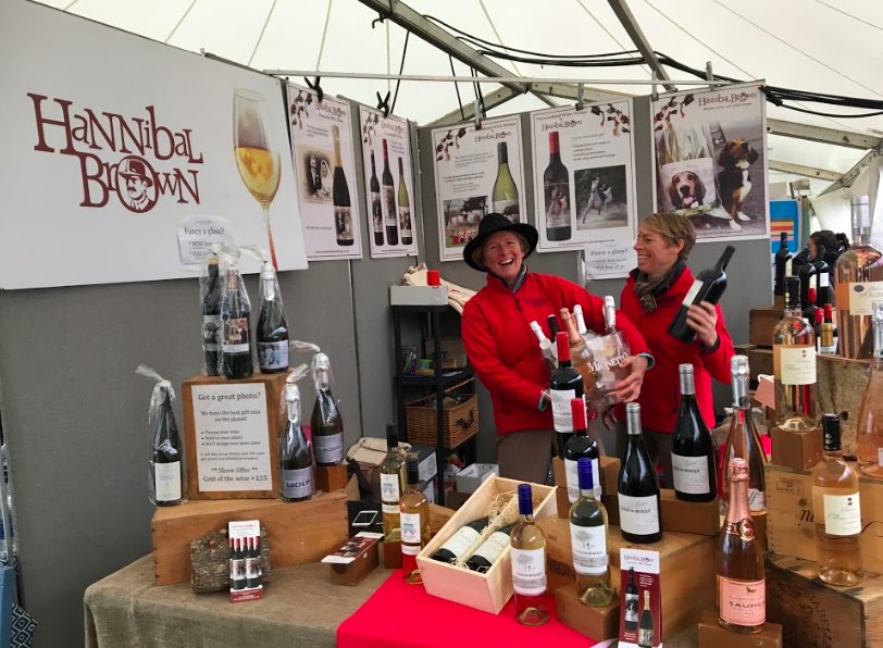 HannibalBrown's tweet photo. Last day at the #BadmintonHorseTrials2018. Make sure you don't miss our trade stand for tastings, personalised labels and #artisan #wine by the bottle or glass. #MMBHT18 https://t.co/D80JdJNFRZ