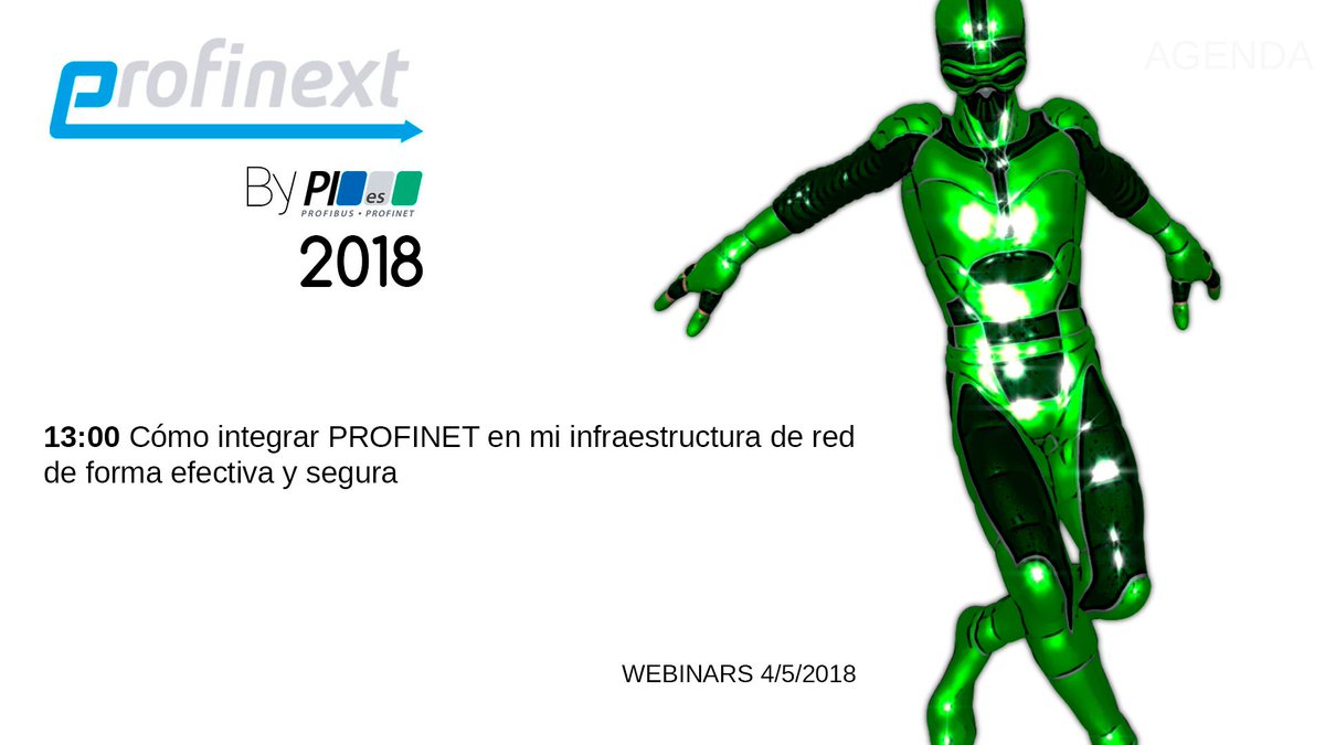 PROFIBUS_ESP's tweet image. Cerraremos los webinars #PROFINEXT de mañana 4/5 de la mano de @Logitek_es mostrando como integrar de forma efectiva y segura #PROFINET en nuestra infraestructura de red. Webinar online inscripción gratuita bit.ly/2KxtNN9  #PROFINEXT #PROFIBUS #IOLINK