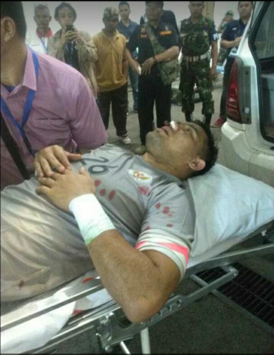 OrenBarat's tweet photo. sampai berdarah-darah begini bela timnas, dan pasukan curut masih sibuk nyinyir.. fix dungu yg hqq &amp; kebablasan.. https://t.co/Kh0CvuOzvH