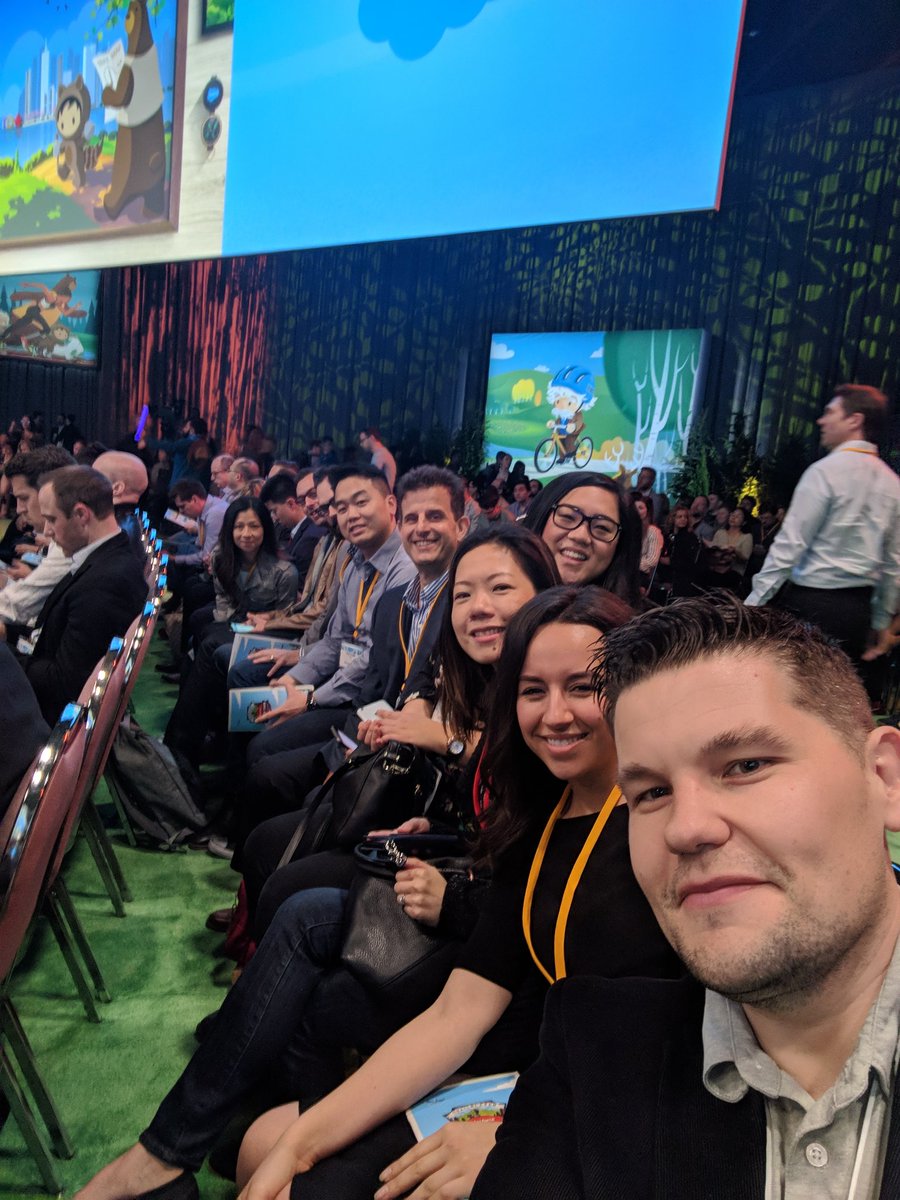 HOJ taking over #SalesforceWorldTour @PatGiles_TD