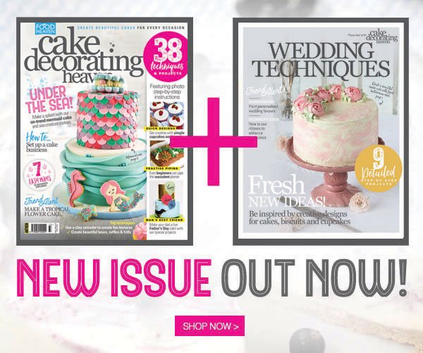 Make a splash with our on-trend mermaid cake in the May/June issue of Cake Decorating Heaven, plus get a free Wedding Techniques magazine!

🍰 Get your copy here: bit.ly/2rhwDwY  
🎂 Subscribe here: bit.ly/2juncXz