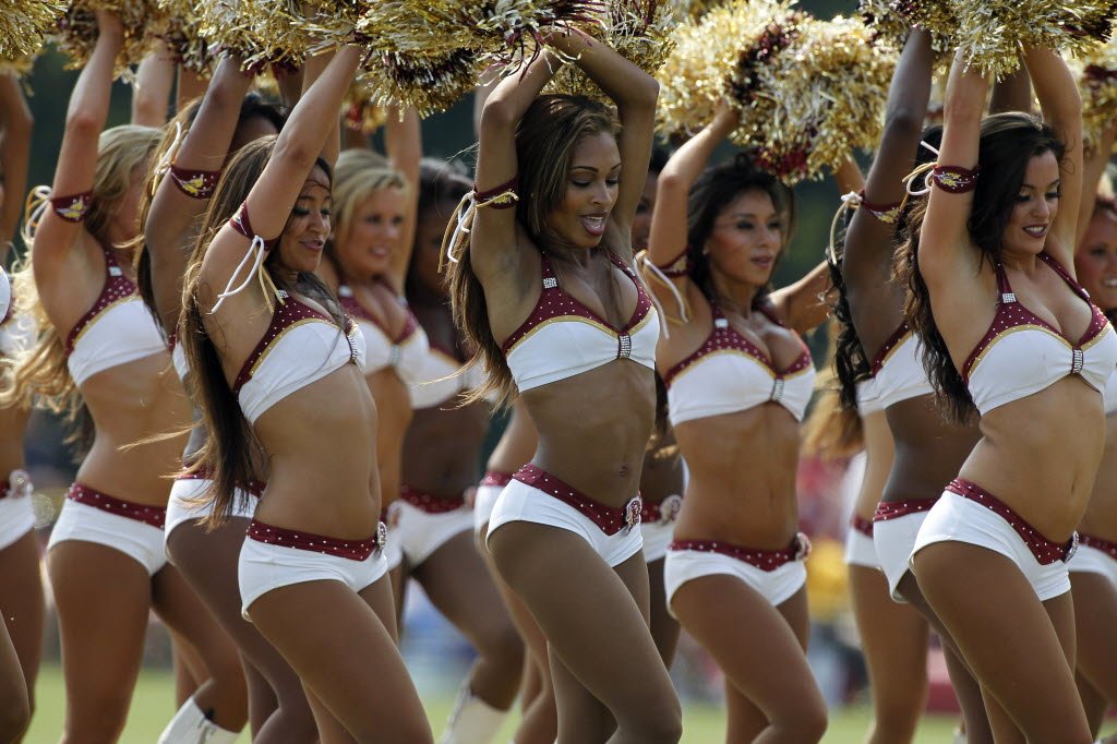 Redskin Cheerleaders Naked.