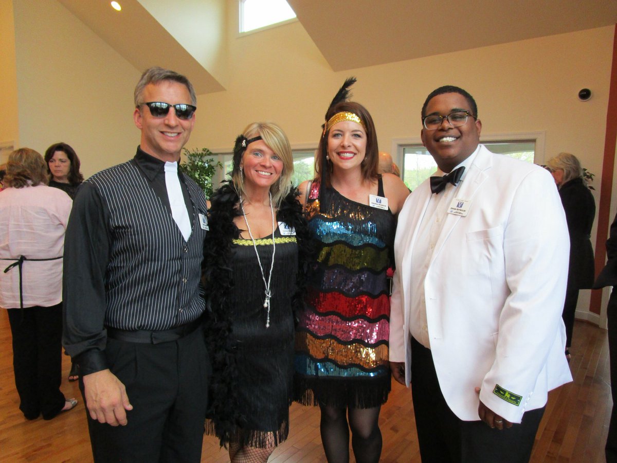 VirginiaVarsity's tweet photo. Our classy team - at the 1920's themed RVAR event last week! #Tbt https://t.co/C4FvW2THuD