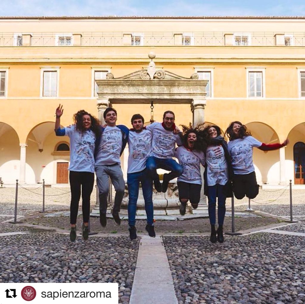 SapienzaRoma's tweet photo. Ecco il #teamSapienza “Core” composto da nostri studenti di #Ingegneria: insieme ad altre 5 squadre sta partecipando in questi giorni alla finale italiana dell'#EbecChallenge… forza, ragazzi! ➡️ https://t.co/LwUbu2GZ7r #studentiSapienza https://t.co/ISRmfL81IE