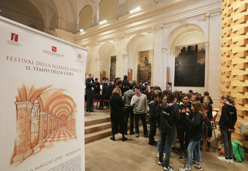 PromoGuidaBo's tweet photo. Al via il Festival della Scienza medica!Da oggi fino al 6 maggio un ricco calendario di incontri quest'anno incentrati sul tema "il tempo della cura". 
Per conoscere il programma completo->https://t.co/4HcFzDsJiG

@BolognaMedicina #scienza #medicina #bologna #incontri #promoguida https://t.co/C3QFm0MD9o