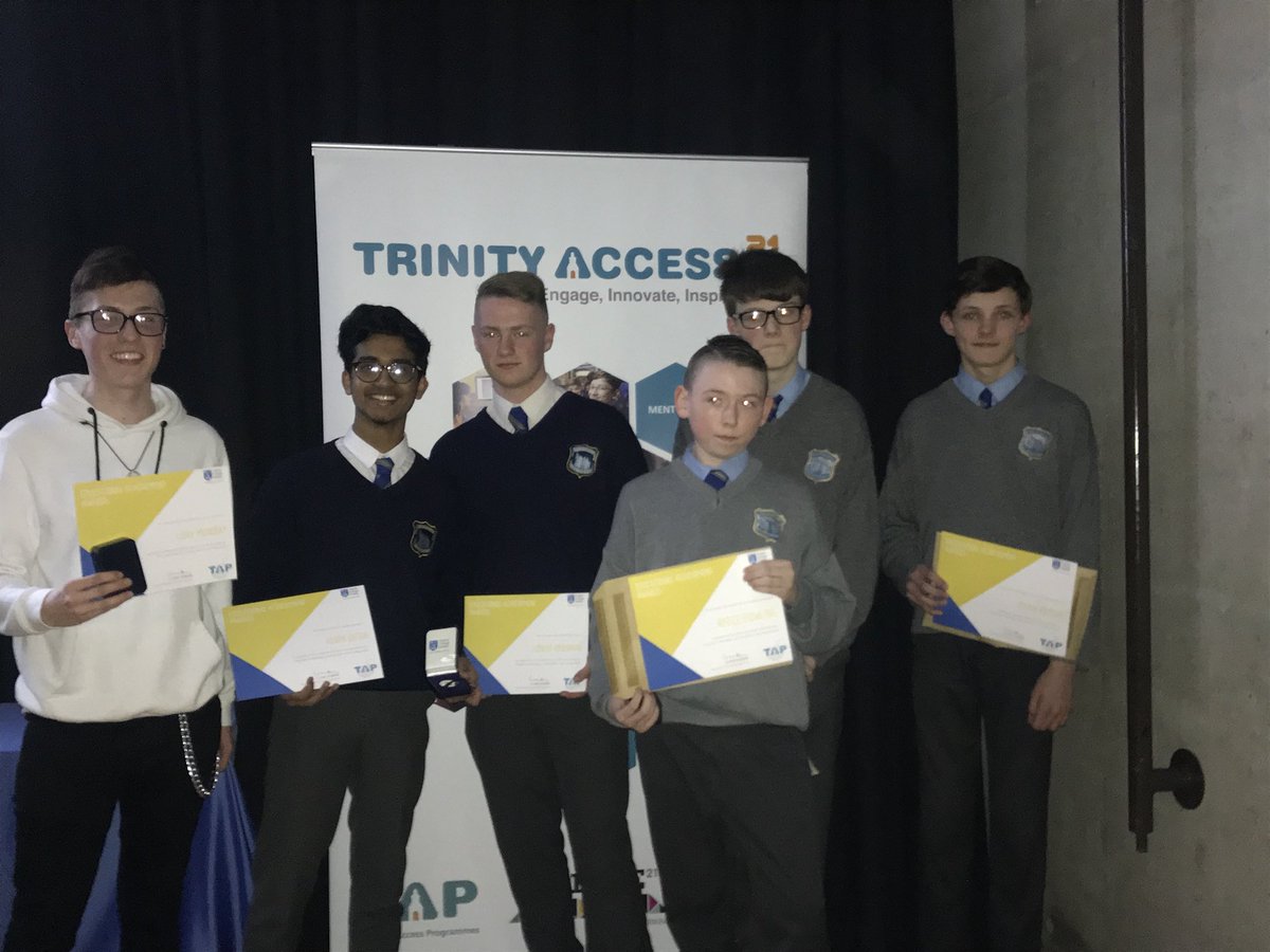 CbsCastle's tweet photo. Well done to all of the @CbsCastle students who received @AccessTCD awards for leadership, mentoring, and academic achievement at a ceremony in Trinity College. #education #awards @tcddublin @CollegeAware https://t.co/15Ra2G602B