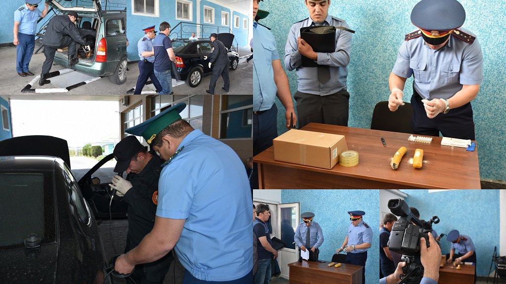 UNODC_ROCA's tweet image. #BLO #SimulationExercise at #TajikUzbek border: “real-life” scenario of arresting a drug trafficker / @UNODC_ROCA is improving coordination between law enforcement agencies of #Tajikistan through #BLO networking at the borders