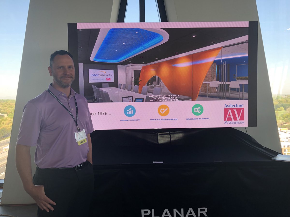 angieogrady's tweet image. Great to see our friends @avitecture on today’s #naiopvabustour. Avitecture is our top choice for #workplaceservices clients who need integrated AV-IT solutions. #techitout #movemanagement