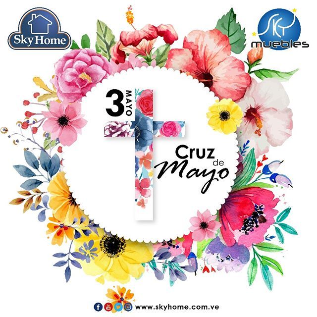 SkyhomeVzla's tweet photo. Hoy 3 de abril celebramos y homenajeamos LA CRUZ DE MAYO con toda la energía. @skyhomevzla #hogar #3abril #home #cruz #mayo #may #energia #celebra #homenaje https://t.co/lNIrEWnQXg https://t.co/XbkIBRSENl
