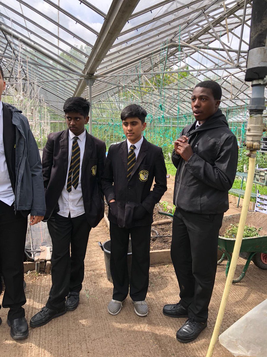 Norlington6form's tweet photo. Year 9s getting practical experience with ethical food growing @organiclea as part of the Know your Onions project. https://t.co/TzLUqDILVg