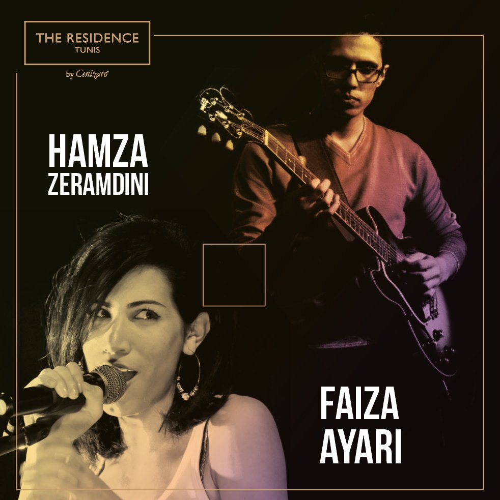 TheResidenceTun's tweet photo. Venez vous détendre dans un lieu cosy et agréable et profiter de l'ambiance jazz feutrée et décontracté avec le duo #Hamza &amp; #Faiza pour accompagner votre apéro.
#TheResidenceTunis #Afterwork #CenizaroHotelsandResorts #MomentsEnriched https://t.co/mOtW8yR08e