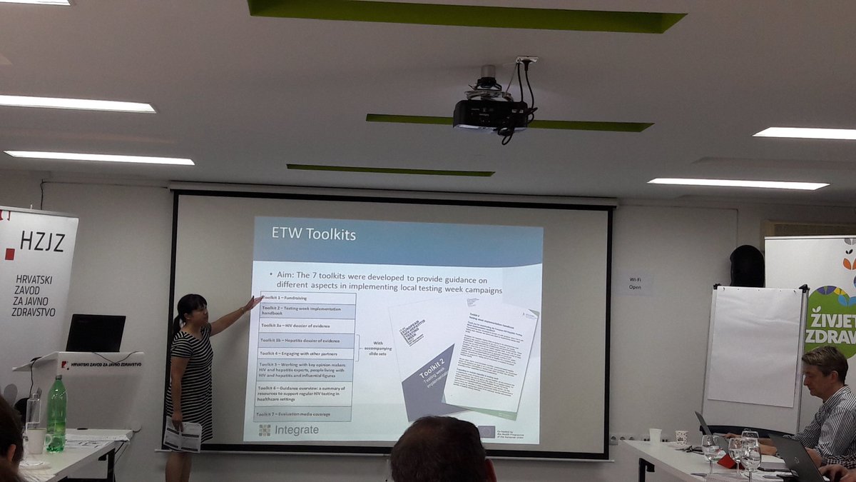 IntegrateJA's tweet photo. Lauren Combs from @cphiv giving a brief presentation on #IntegrateJA's pilot activities and #ETW materials https://t.co/fTRFfct3nc