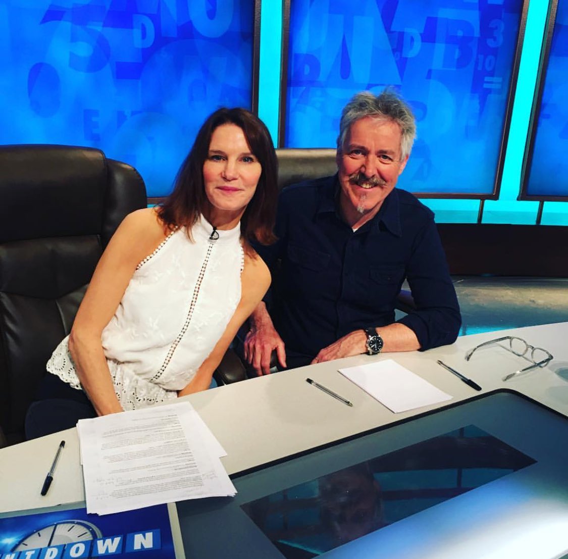 Guess where I was.... <a href="/C4Countdown/">COUNTDOWN</a> <a href="/RachelRileyRR/">Rachel Riley MBE 💙</a> <a href="/susie_dent/">Susie Dent</a> <a href="/Nick_Hewer/">Nick Hewer</a>