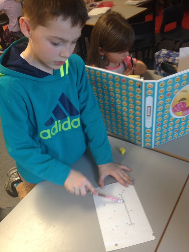 EPEMmeBrett's tweet photo. Coding on paper using dice before we dive further into our Bluebots project! @brilliant_labs @ElizabethParkEl #tesic Thanks @McLennan1977 for the idea 👍🏻😀 I'm using graph paper that I already had! https://t.co/7y5NkVUYhL