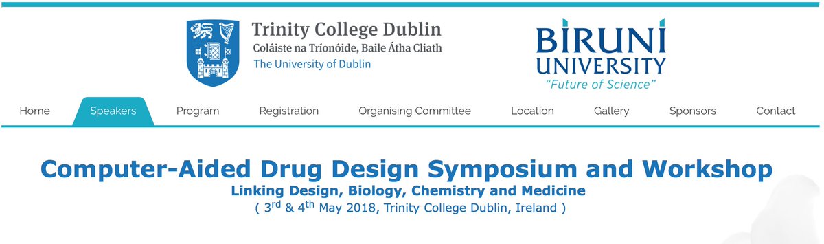 GalacticaBiotec's tweet photo. Today our CEO Jorge Valencia is giving a talk at Computer-Aided Drug Design Symposium @cadd2018 @trinitycollege #Dublin #AI #biotech #drugdiscovery #ML #galacticabiotech @liaonet https://t.co/U0xoitsKEe