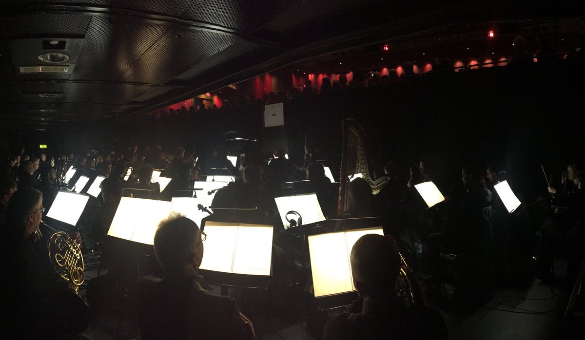 View from ‘t Pit; ready to go for perf 2 #ENBGiselle @ENBallet @sutherlandgavin @rte_co