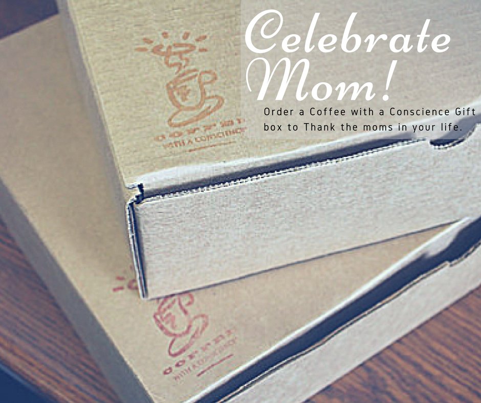 cwacmilwaukee's tweet photo. Celebrate your mom on May 13th with a Coffee with a Conscience gift box. Order yours today at https://t.co/dfEZVFeLPl or call https://t.co/Jp1x7iMRwG