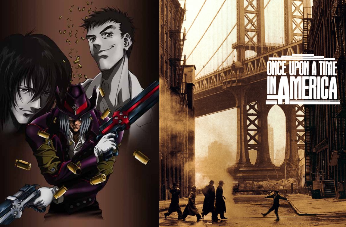 パロディたんbot Tvアニメ 或いは原作ゲーム Gungrave の二人の主人公ブランドンとハリーの関係性は アメリカのギャング映画 ワンス アポン ア タイム イン アメリカ のヌードルスとマックスの関係性のオマージュ じゃないかしら T Co