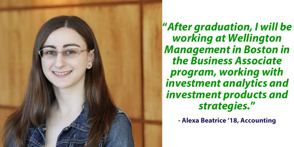 Alexa Beatrice '18 is set to begin her business career in a familiar place thanks to the internships she completed during her four years <a href="/EndicottCollege/">Endicott College</a>. Tune in to our Instagram story today to hear more about her post-grad plans ➡️ endi.co.tt/2FwrkPh. #ThisIsEndicott