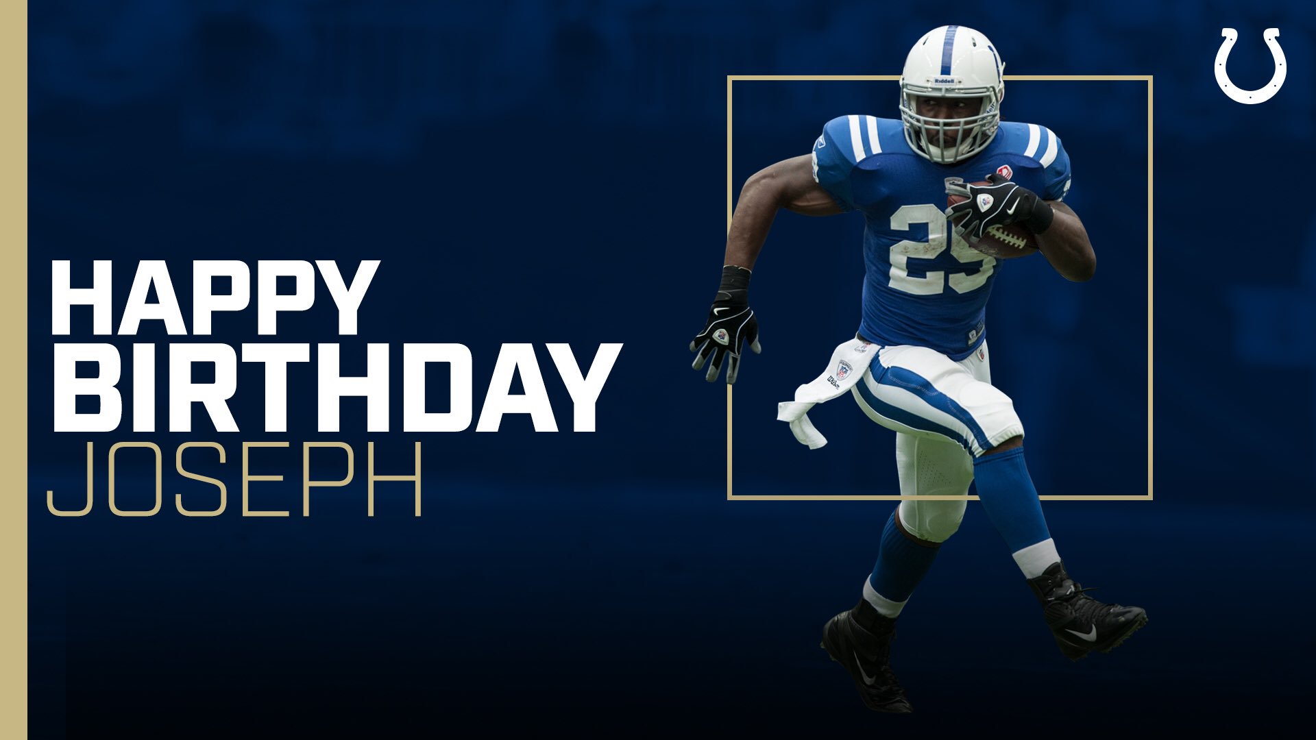 Happy birthday Joseph Addai! 