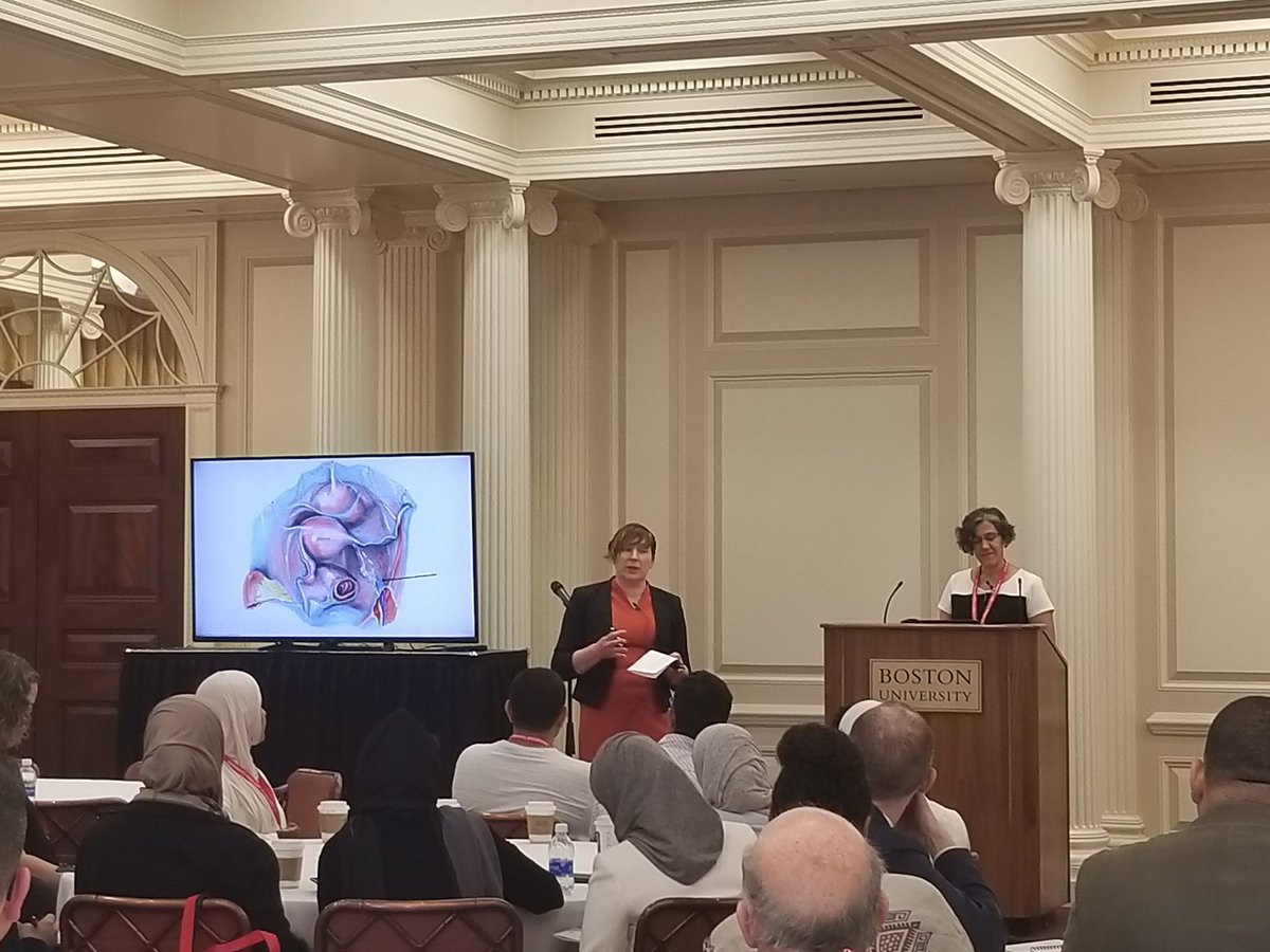 BUMC_EEC's tweet photo. Two of our medical educators, Ann Zumwalt and Isabel Dominguez, presenting their novel educational approach at the Education Innovation Conference hosted by the @BU_Tweets Center for Teaching &amp; Learning. #meded #educationinnovations https://t.co/tMmU4ZmHN4