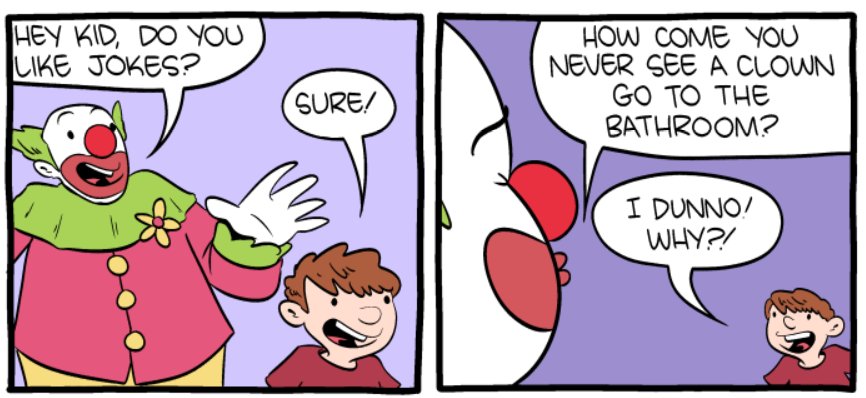 Zach Weinersmith Clown Humor T Co U8psokon8z Click For Full Comic Smbc Hiveworks