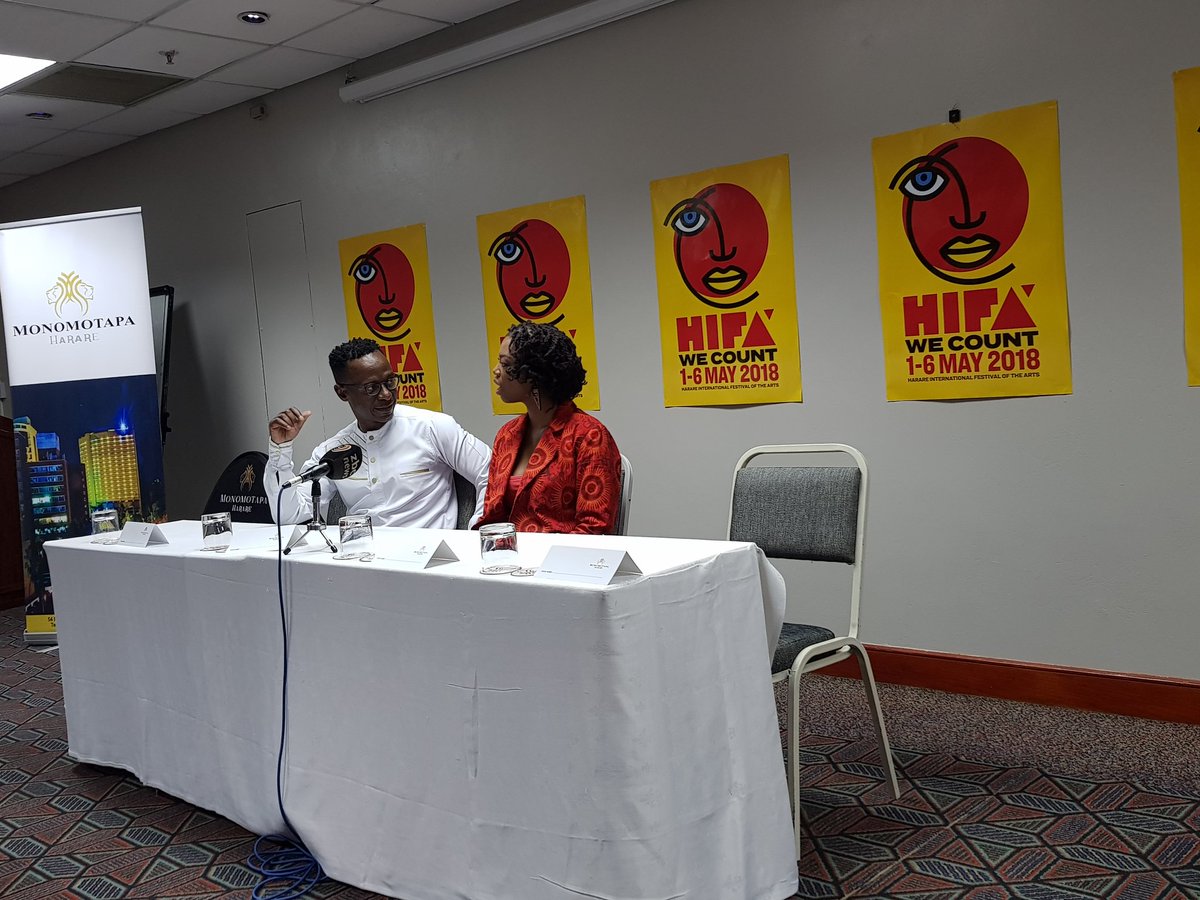 LazarusMuchenje's tweet photo. Just finished a wonderful press conference with @Miss_LIRA proudly sponsored by @NetOneCellular for tonight's Main stage performance @hifa_Official. #NetOneDay #LiralovesNetone #NetOneLovesLira. Tonight's show will be awesome with a multi award songstress headlining the show https://t.co/EoMlgJlSwB