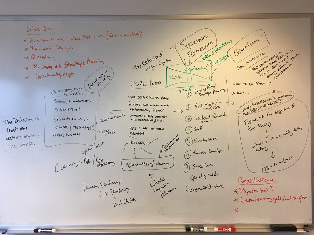 geofftuff's tweet photo. First whiteboard ideas for Detonate in March of last year. And here we are @steven_goldbach with #DETONATEthebook starting to ship this week! https://t.co/FHvGqdGp5a