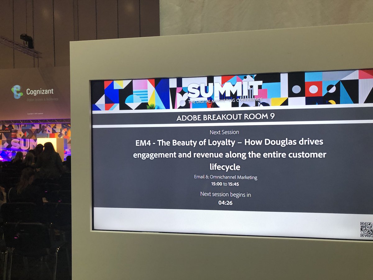 jpiedrahita's tweet photo. Y ahora fidelidad en el consumidor de productos de belleza. Por @Douglas_esp @TMuellerDouglas @JutecoShop aqui en #AdobeSummit @AdobeSummit en Londrés. Pronto el video en @mkdirecto. https://t.co/VG6EJC2voV