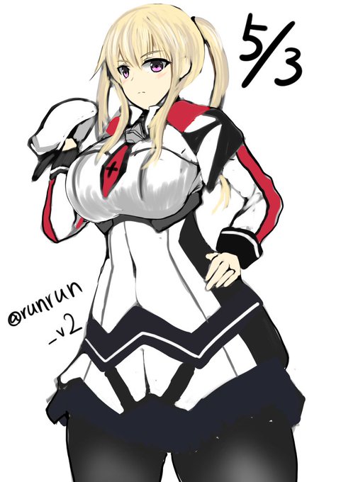 グラーフさん。
#艦これ版深夜の真剣お絵描き60分一本勝負
#艦これ版真剣お絵描き60分一本勝負_20180503 