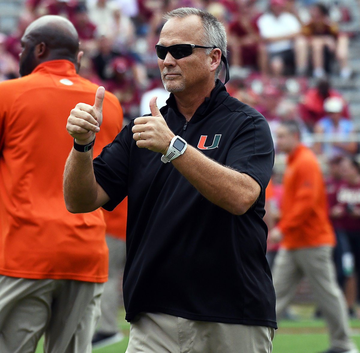 _JoshRWhite's tweet photo. The Miami Hurricanes have extended the contract of Mark Richt through the 2023 season. Richt has posted a 19-7 record in two seasons at UM. Miami appeared in the ACC Championship Game for the first time and played in the Orange Bowl for the first time since 2004. #PressBoxUM https://t.co/ea0Cpzz6a4