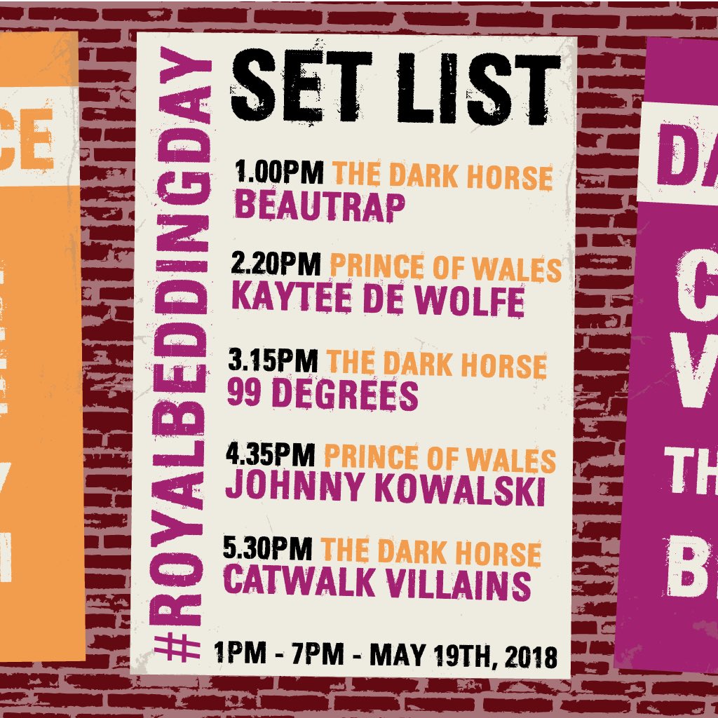Prince_Moseley's tweet image. Here’s the set times for our Midlands Musicians Against Homelessness At The Prince Of Wales, raising money for vital homeless services with Kaytee DeWolfe &amp;amp; Johnny Kowalski.

#LiveMusicMoseley #BunHomelessness