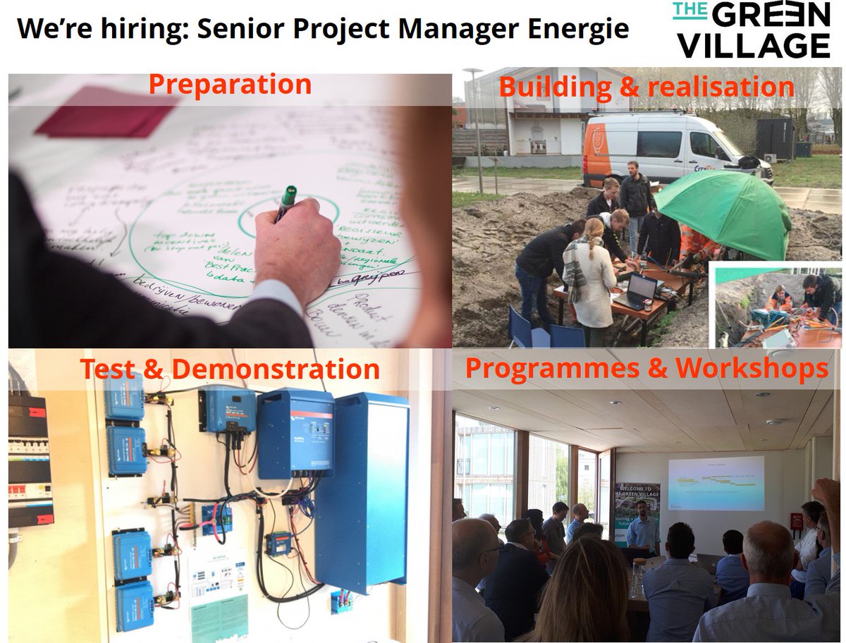 TheGrnVillage's tweet photo. Nog 4 dagen om te reageren! Word jij onze nieuwe project manager Energie @TheGrnVillage, de proeftuin voor duurzame innovaties op de campus van @TUdelft? Neem dan contact op of deel dit bericht verder in jouw netwerk! https://t.co/katp8KOB4L https://t.co/8qUdUfpF5E