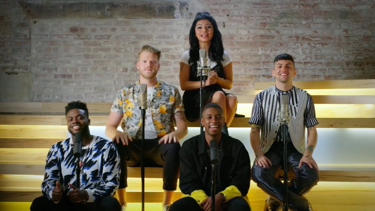 archivedptx's tweet photo. The band performing their Top Pop, Vol. I medley! 

Watch it here: https://t.co/wf5V23QShA https://t.co/PI5Ypn7k1o