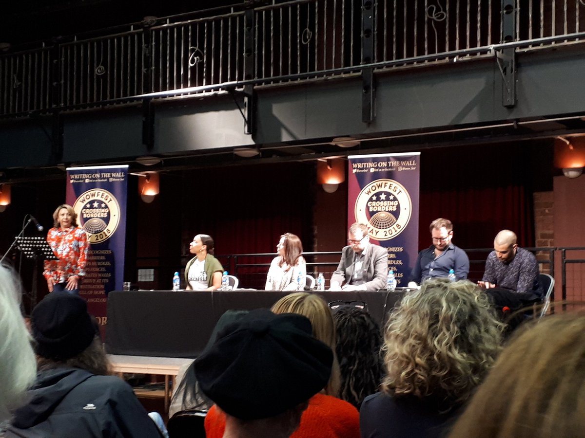 Currently at WowFest #wowfest18 #Justice4grenfell