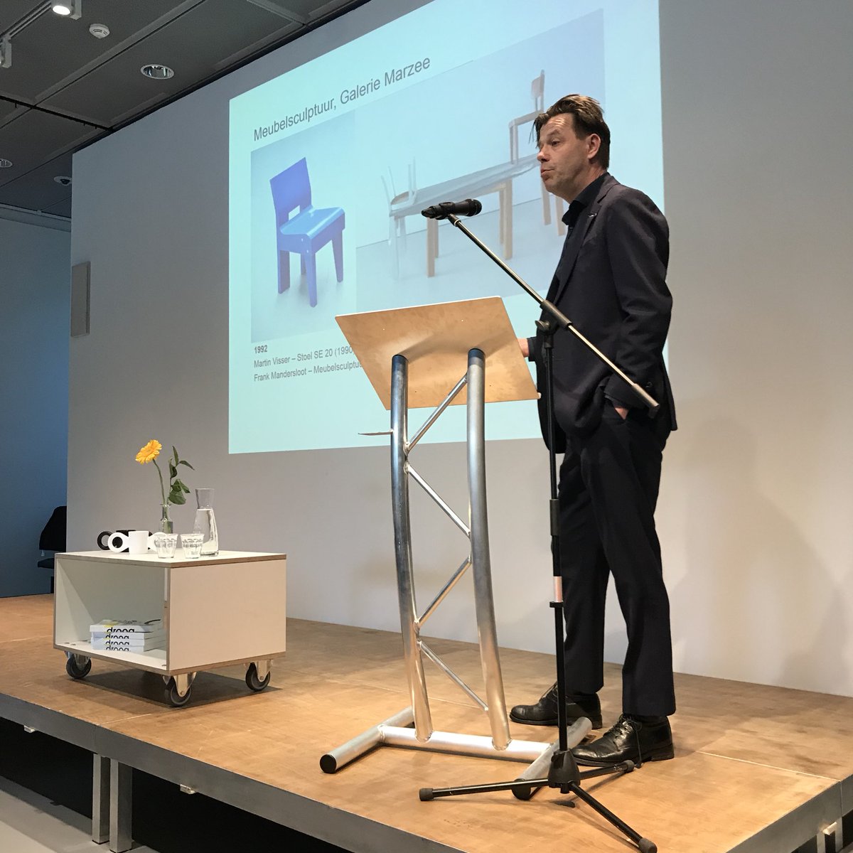JudyStraten's tweet photo. 25 jaar Droog Design, exhibition #Kranenburghmuseum, lecture by #jobmeihuizen &amp; #richardhutten https://t.co/XU7ie3yrfj