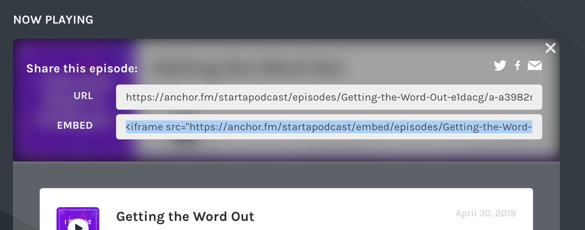 Anchor Did You Know You Can Easily Embed Your Podcast On Your Website And It Pulls In The Most Recent Content Automatically You Can Find The Link If You Log