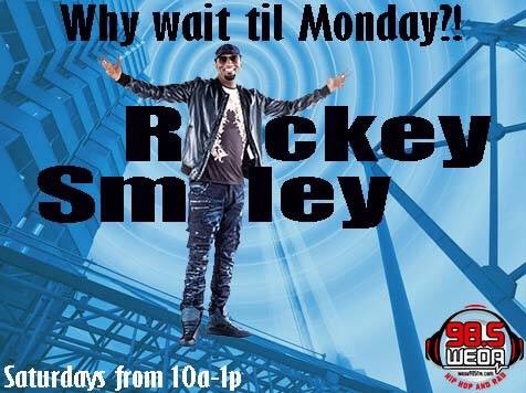 weoa985's tweet photo. Need to add some funny to your Saturday? Tune in at 10a for the @TheRSMS #WeekendJumpOff! #RSMS #WEOA985 #LoveLocalRadio https://t.co/Imlwdq4xEO